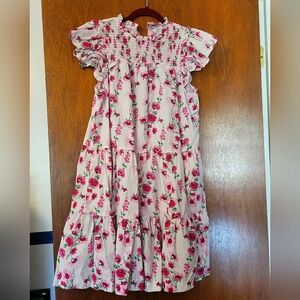 Pink floral size small dress by crown and ivy.